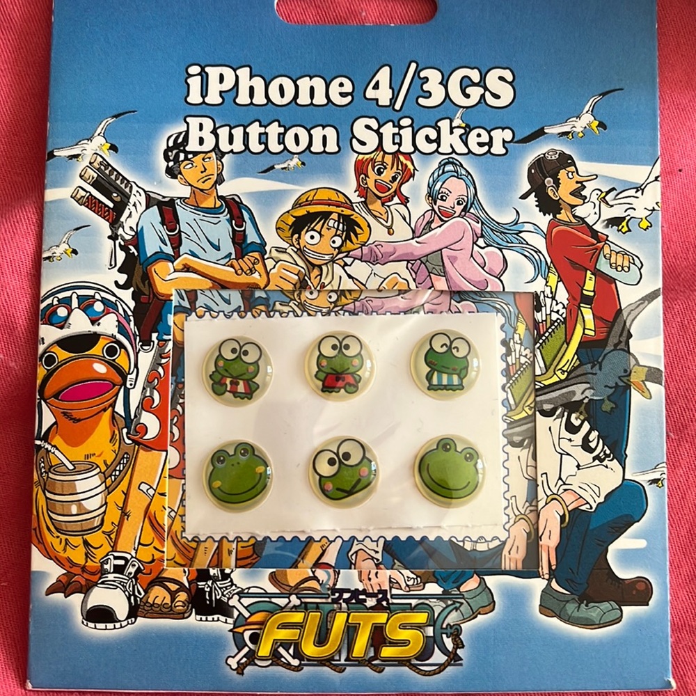 iPhone button stickers. (8 of them)